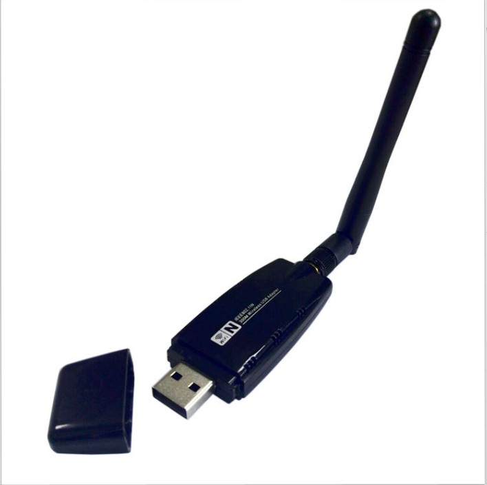 Adaptador de red wifi usb inalambrico de 300 Mbps con antena