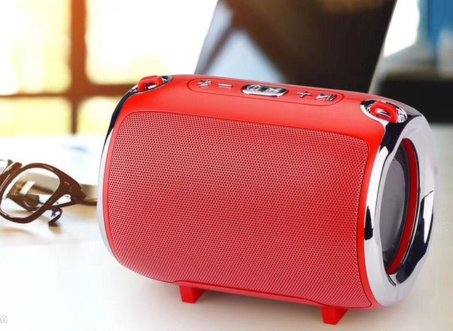 🔊 PARLANTE BLUETOOTH PORTÁTIL CON SUBWOOFER Y PROTECCIÓN ANTICAÍDAS