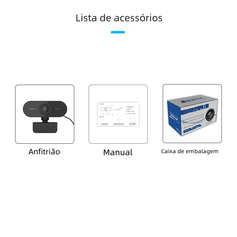 CÁMARA WEB USB 2K HD PARA VIDEOLLAMADAS, REUNIONES ONLINE Y STREAMING